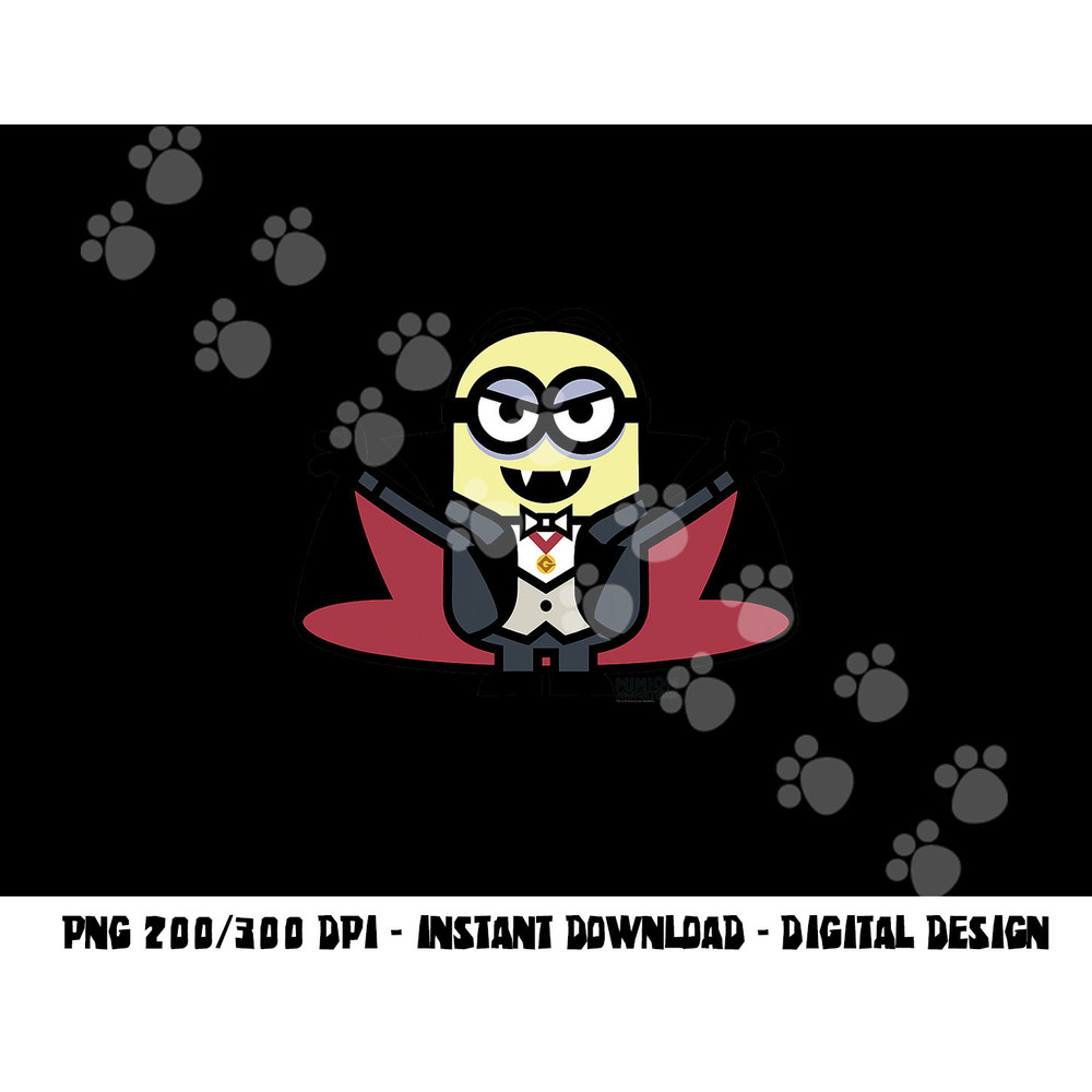 Despicable Me Dracula Halloween Monster Graphic png, sublimation copy.jpg