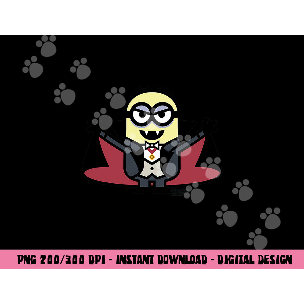Despicable Me Dracula Halloween Monster Graphic png, sublimation copy.jpg
