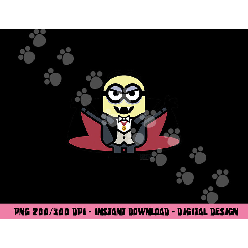 Despicable Me Dracula Halloween Monster Graphic png, sublimation copy.jpg