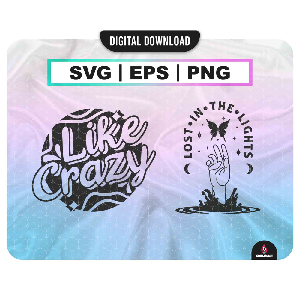 Lost in the lights SVG Like crazy jimin bts kpop PNG Park Jimin Bts EPS K-pop svg vector files for Cricut - 1.jpg