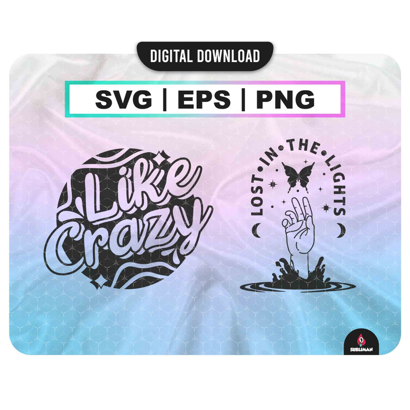 Lost in the lights SVG Like crazy jimin bts kpop PNG Park Jimin Bts EPS K-pop svg vector files for Cricut - 1.jpg