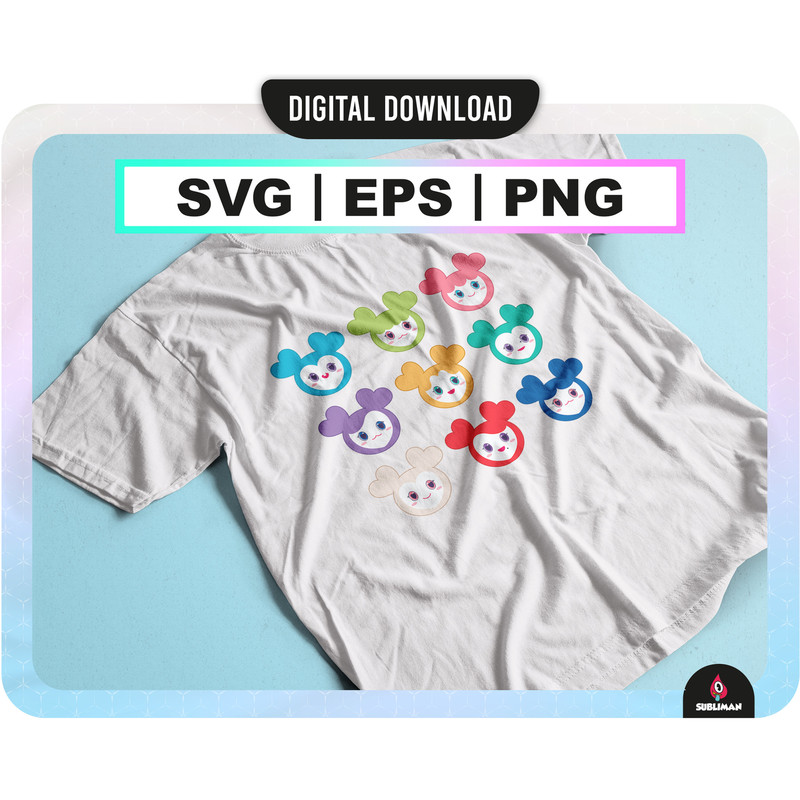 Lovelys Twice SVG Twice PDF Kpop Star svg Twice Clip Art vector files for Cricut - 2.jpg