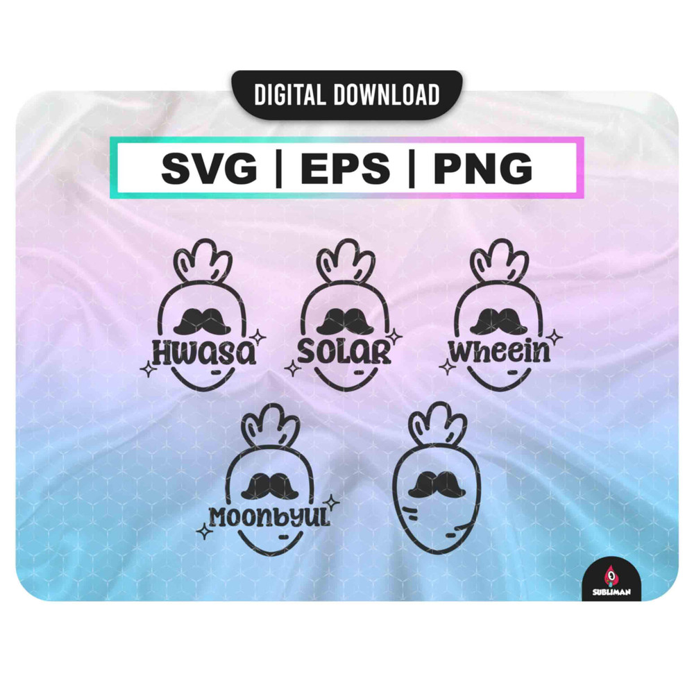 mamamoo SVG mamamoo member lightstick PNG mamamoo stickers EPS Kpop svg archivos vectoriales para Cricut - 1.jpg