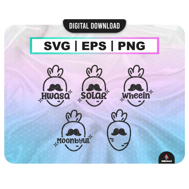 mamamoo SVG mamamoo member lightstick PNG mamamoo stickers EPS Kpop svg archivos vectoriales para Cricut - 1.jpg