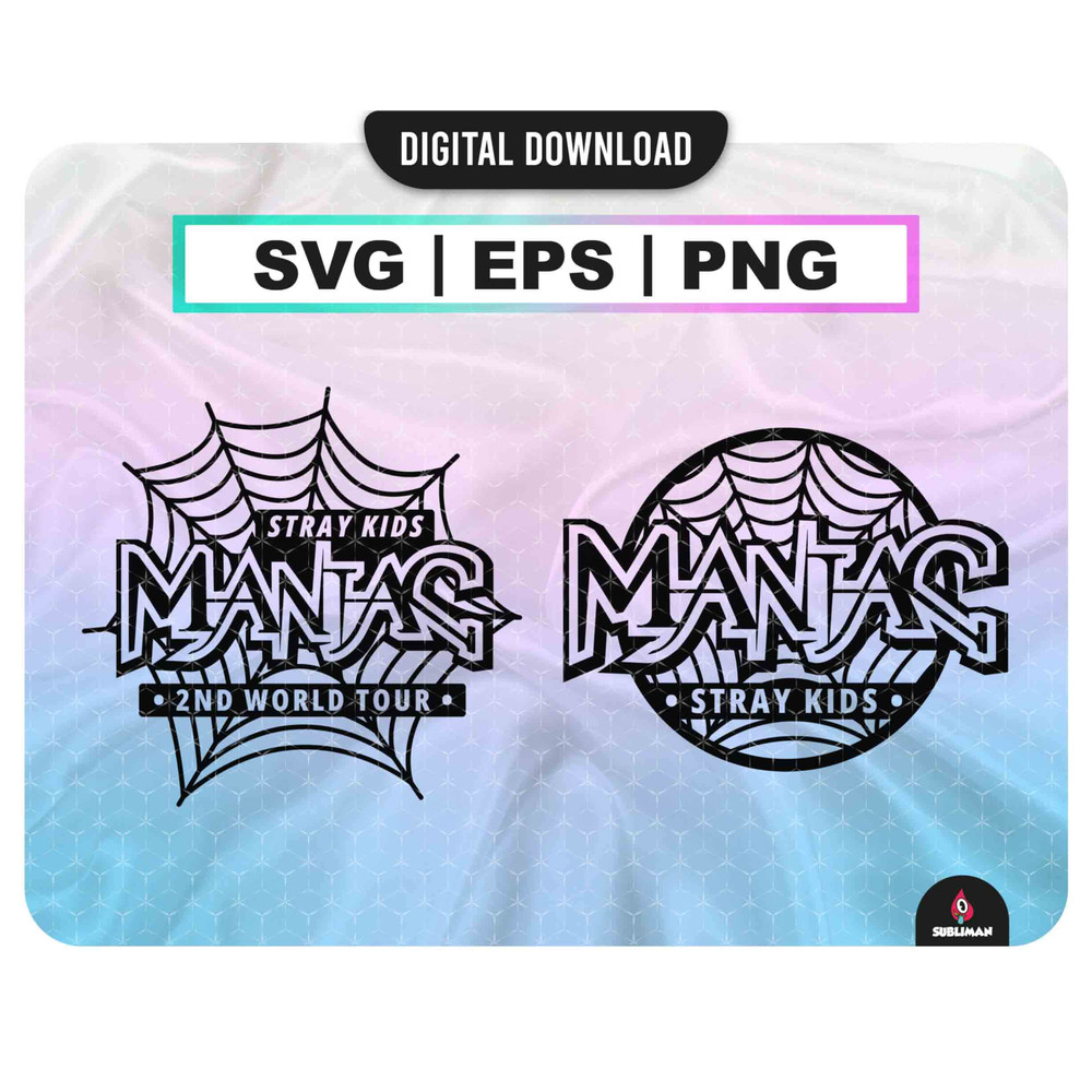 Maniac svg Kpop Star PNG Stray Kids printable decal Vector files for Cricut - 1.jpg