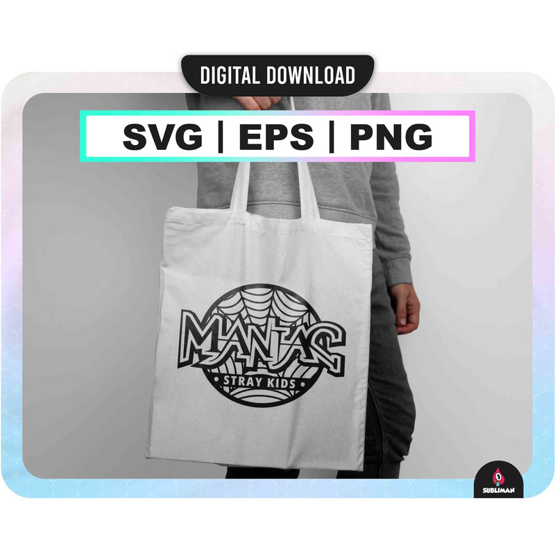 Maniac svg Kpop Star PNG Stray Kids printable decal Vector files for Cricut - 2.jpg