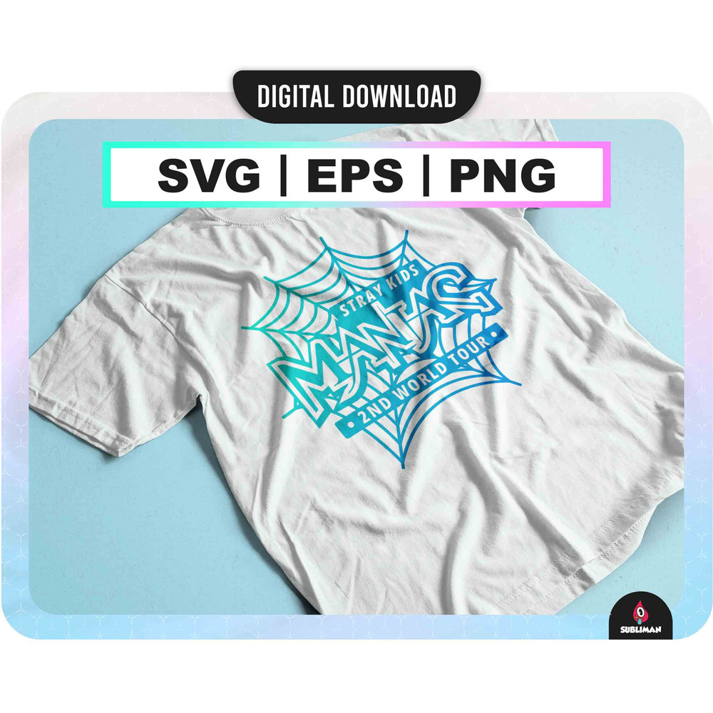 Maniac svg Kpop Star PNG Stray Kids printable decal Vector files for Cricut - 3.jpg