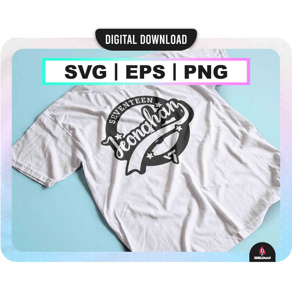 Seventeen members SVG seventeen kpop PNG Seventeen Lightstick Stickers EPS Kpop Star svg vector files for Cricut - 2.jpg