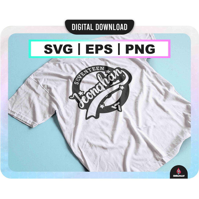 Seventeen members SVG seventeen kpop PNG Seventeen Lightstick Stickers EPS Kpop Star svg vector files for Cricut - 2.jpg