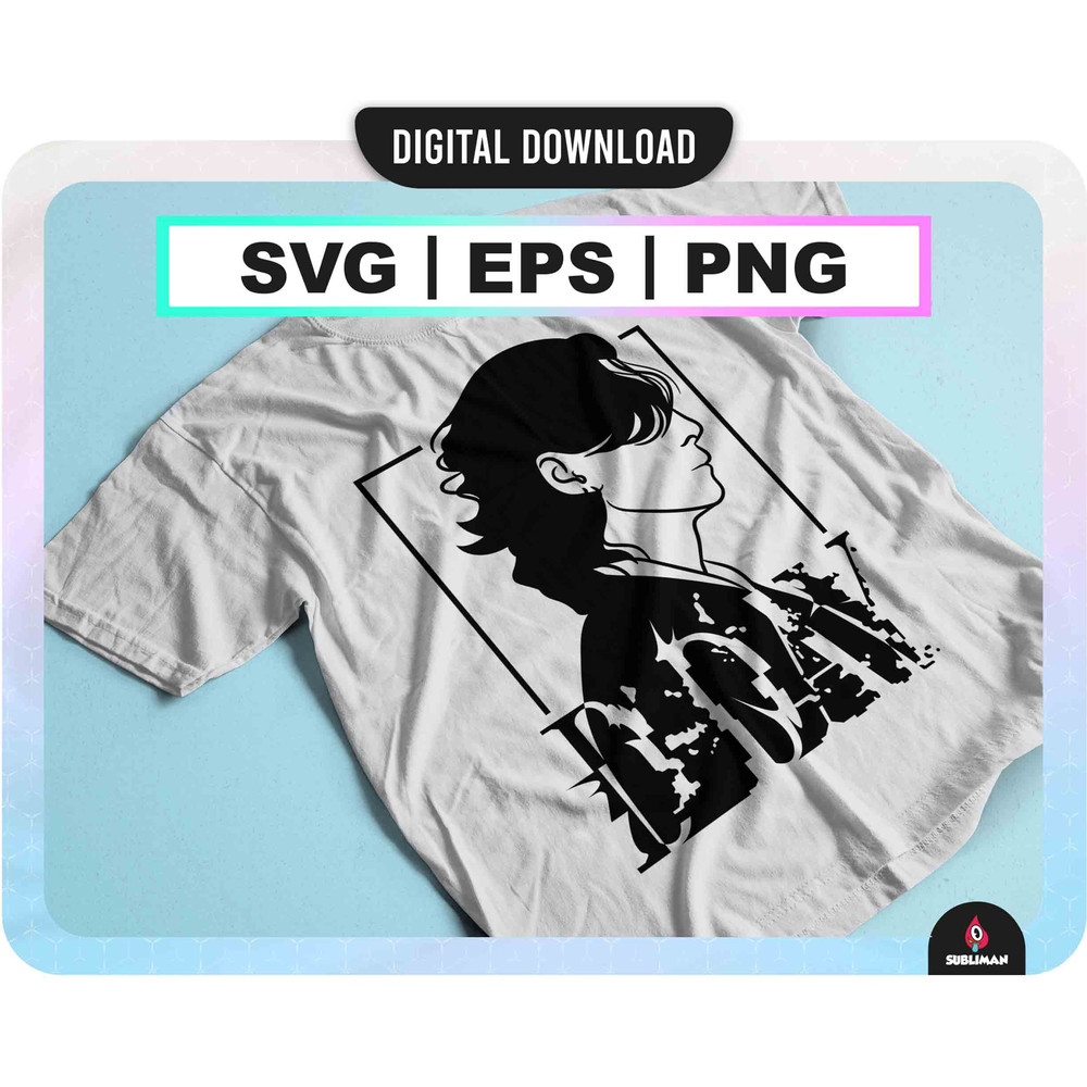 Suga Agust D - D-day SVG bts kpop PNG yoongi Bts EPS Kpop Star svg archivos vectoriales para Cricut - 2.jpg