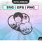 TAEHYUNG, tata BT21 svg V bts Kpop Star PNG BTS members printable decal Vector files for Cricut - 1.jpg