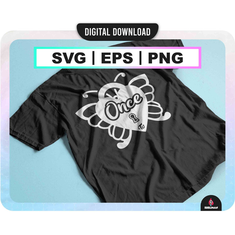 Twice Moonlight Sunrise SVG Twice member PDF Kpop Star svg once twice lightstick vector files for Cricut - 3.jpg