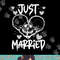 Just Married Halloween Skeleton Bride And Groom Wedding png, sublimation copy.jpg