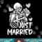 Just Married Halloween Skeleton Bride And Groom Wedding png .jpg