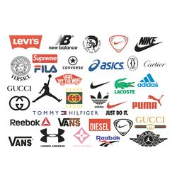 fashion brand logo svg, bundle logo svg, brand logo svg, famous logo svg, fashion brand svg, png dxf eps digital file