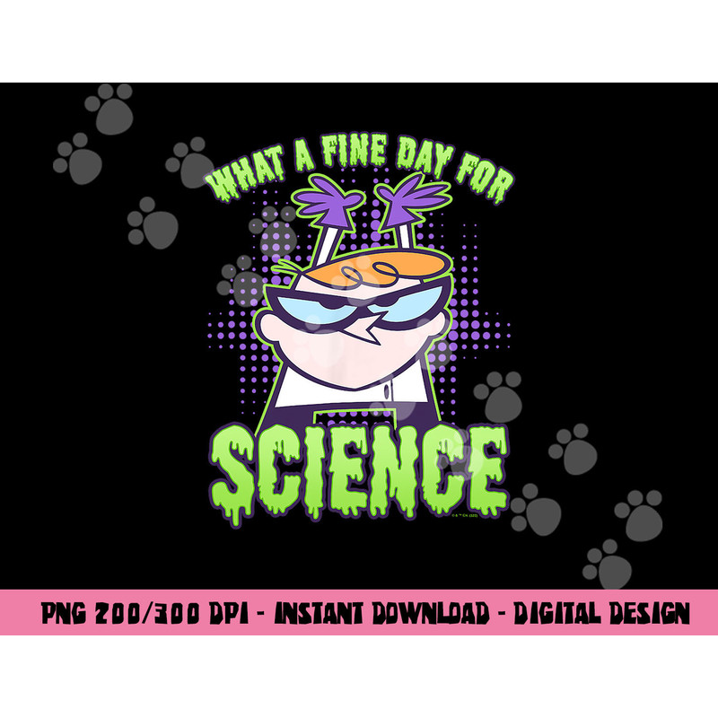 Dexter s Laboratory Halloween What A Fine Day For Science png,sublimation copy.jpg