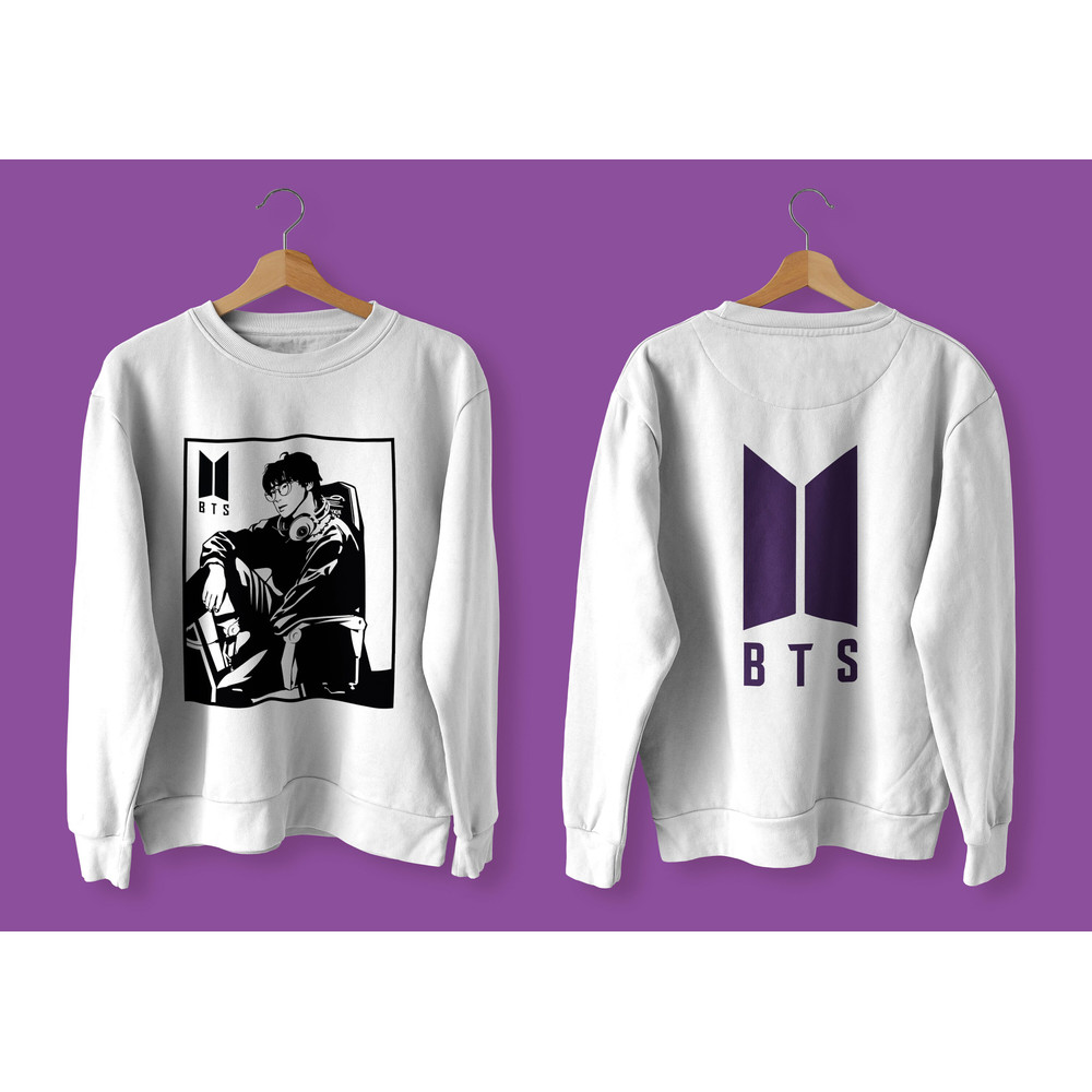 BTS Jin (Seok-jin) Stencil Svg, Png, Ai Digital Download cut file template for Cricut silhouette vector - 4.jpg