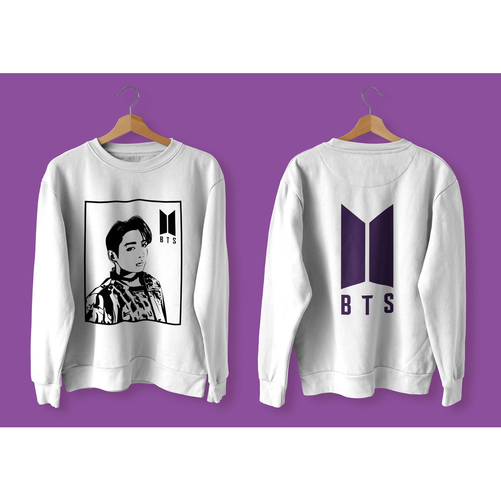 BTS Jungkook (JK) Stencil Svg, Png, Ai Digital Download cut file template for Cricut silhouette vector - 4.jpg