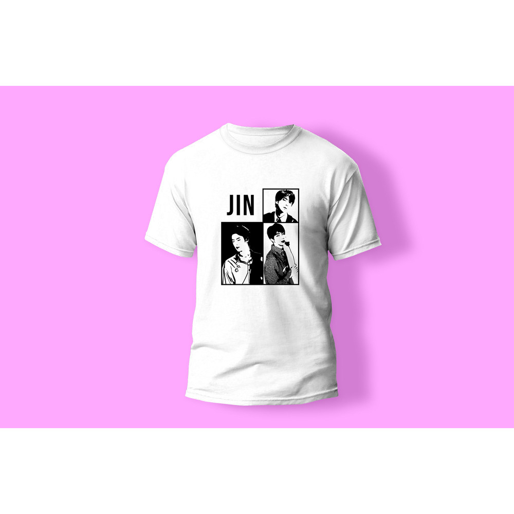 BTS Jin Stencil Svg, Png, Ai Digital Download cut file template for Cricut silhouette vector - 8.jpg