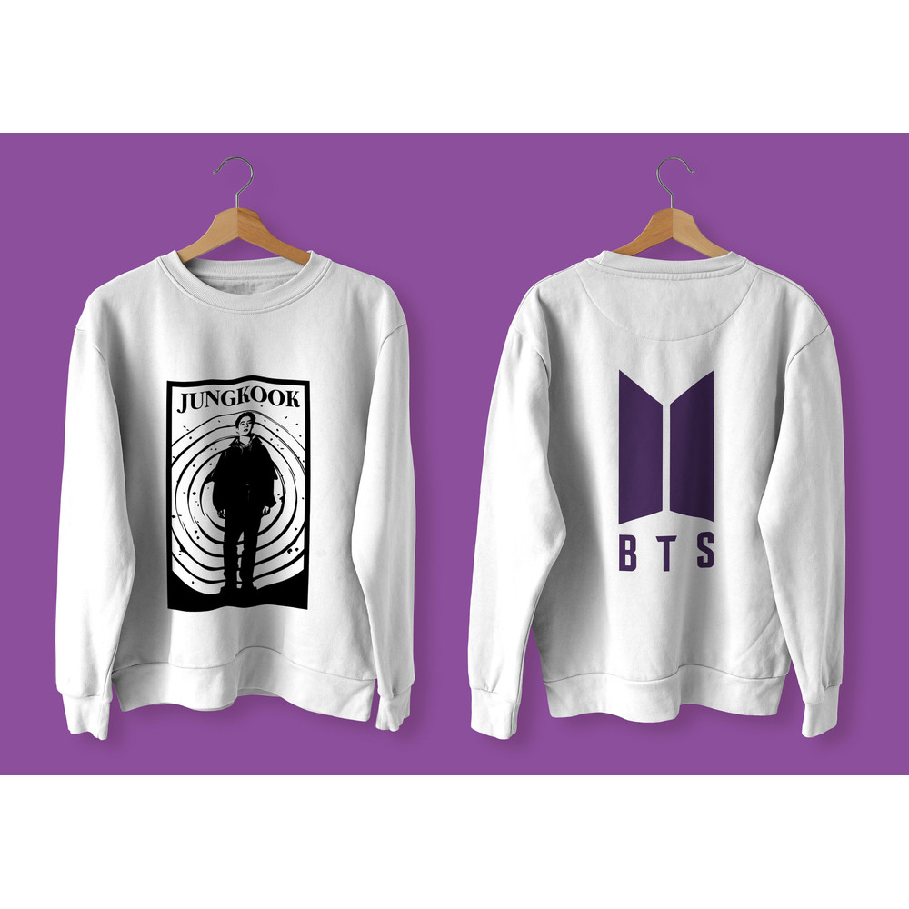 BTS Jungkook PROOF Stencil Svg, Png, Ai Digital Download cut file template for Cricut silhouette vector - 2.jpg