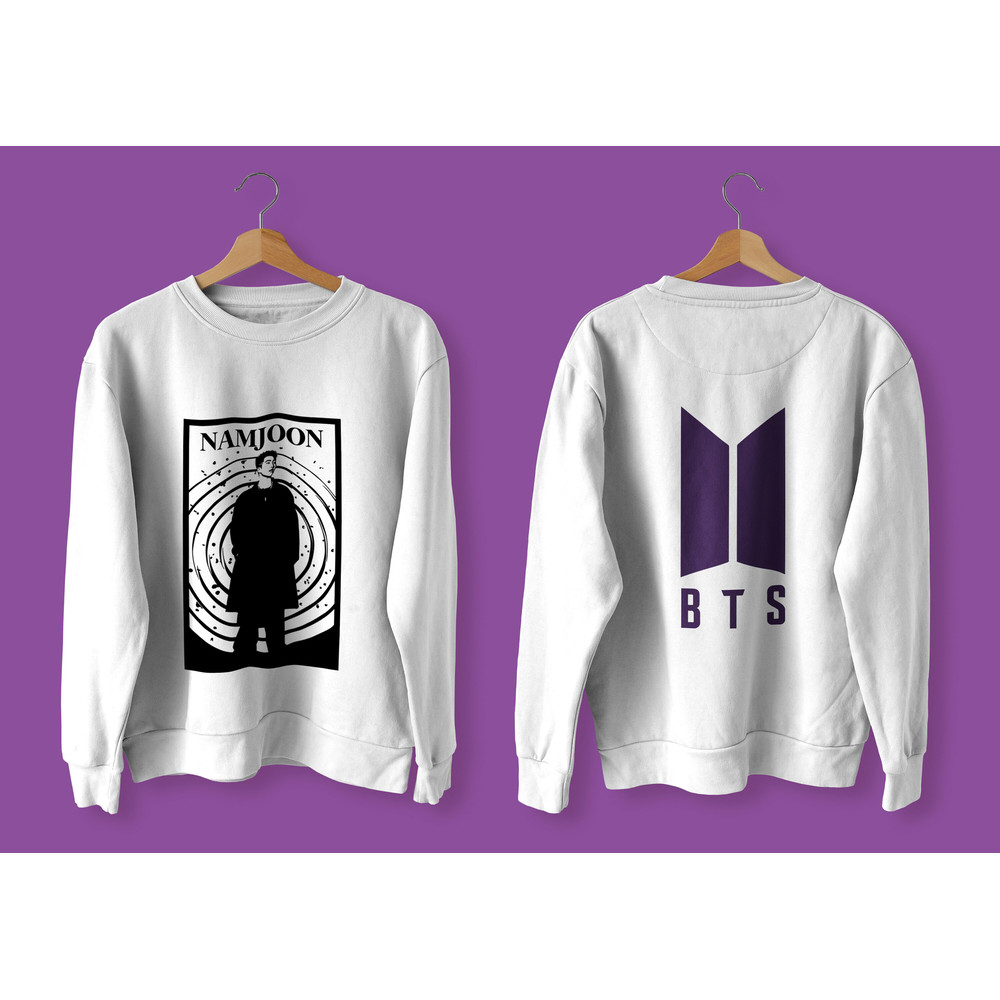 BTS RM (Namjoon) PROOF Stencil Svg, Png, Ai Digital Download cut file template for Cricut silhouette vector - 2.jpg