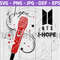 BTS Jhope SVG - BTS cut file - Bts microphone - Bangtan - Instant download, digital file, png, eps, dxf - 1.jpg