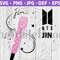BTS Jin SVG - BTS cut file - Bts microphone - Bangtan - Instant download, digital file, png, eps, dxf - 1.jpg