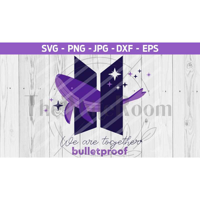 BTS Logo SVG - BTS cut file - Bangtan - Instant download - digital file, png, eps, dxf - 1.jpg