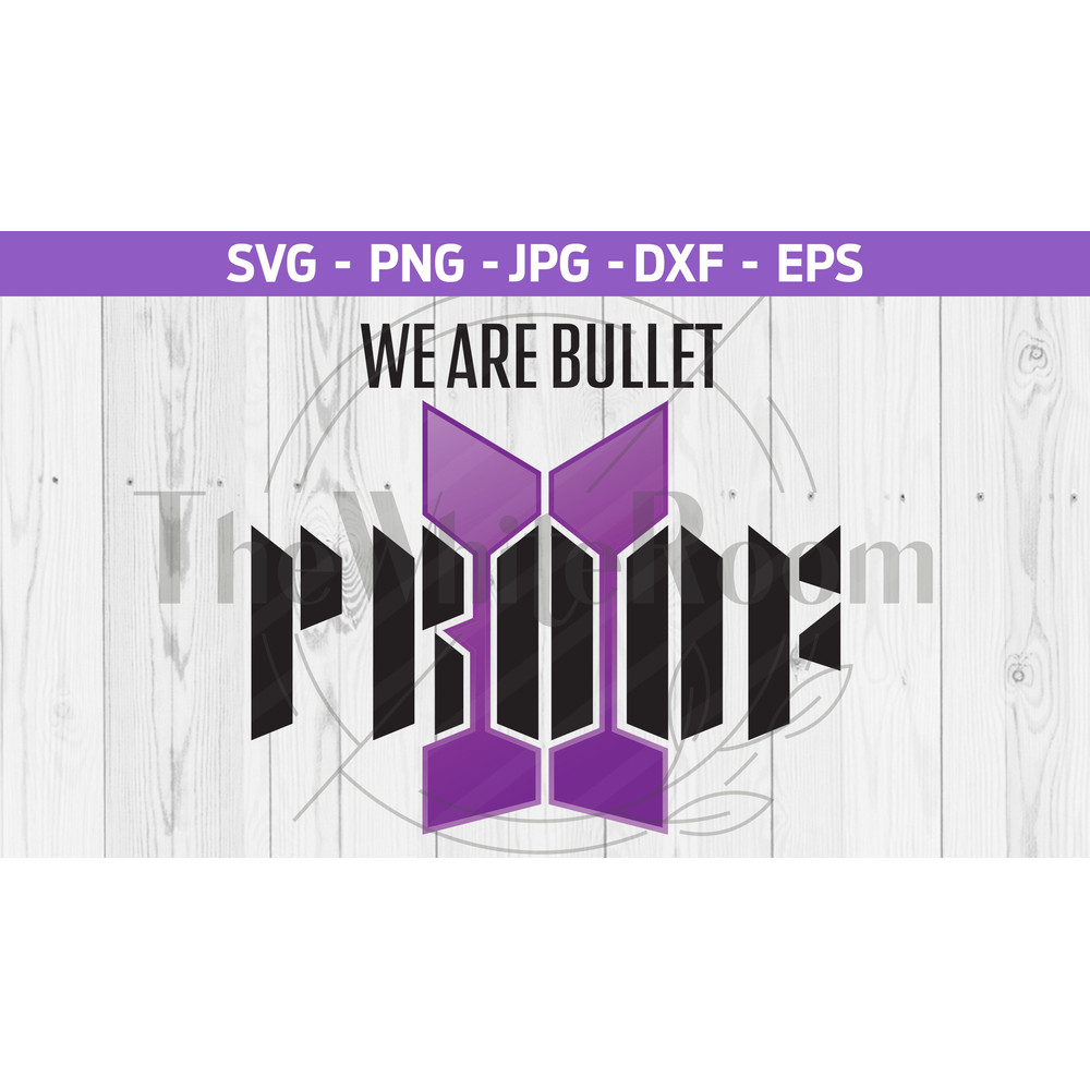 BTS Logo SVG - New BTS Bulletproof logo cut file - Bangtan - Instant download, digital file, png, eps, dxf - 1.jpg