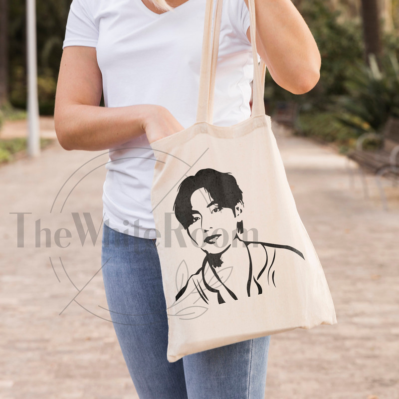 BTS V Taehyung SVG - BTS cut file - Bangtan, Instant download, digital file, png, eps, dxf - 2.jpg
