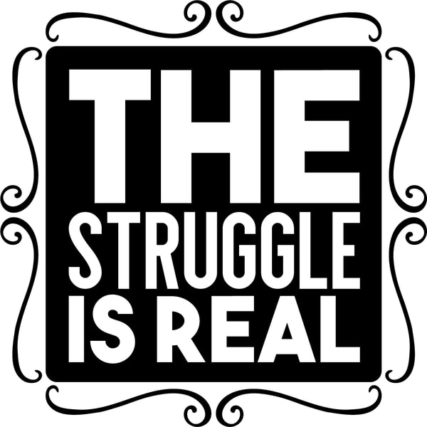 the struggle is real svg, Tiktok Svg, Party Svg, Birthday Sv - Inspire ...