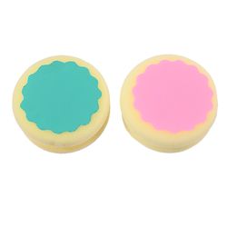 2pcs magical painless hair removal depilation soft sponge pad remove hair remover