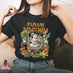 disney animal kingdom shirt, vintage disney shirt, mickey safari shirt