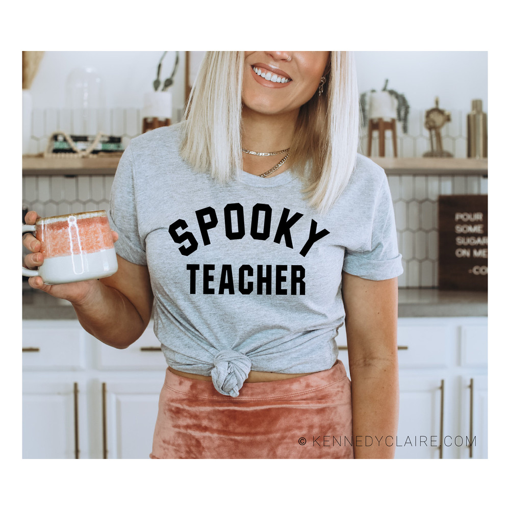 Halloween Shirt Teacher Gift, Vintage Halloween Sweatshirt, Spooky Teacher Tee - 6.jpg