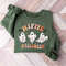 Retro Ghost Halloween Sweatshirt, Happy Halloween Shirt, Fall Sweatshirt, Groovy Floral Ghost Sweatshirt - 1.jpg