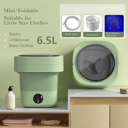 mini foldable washing machine portable mini socks underwear panties washing machine big capacity 3 models with spinning