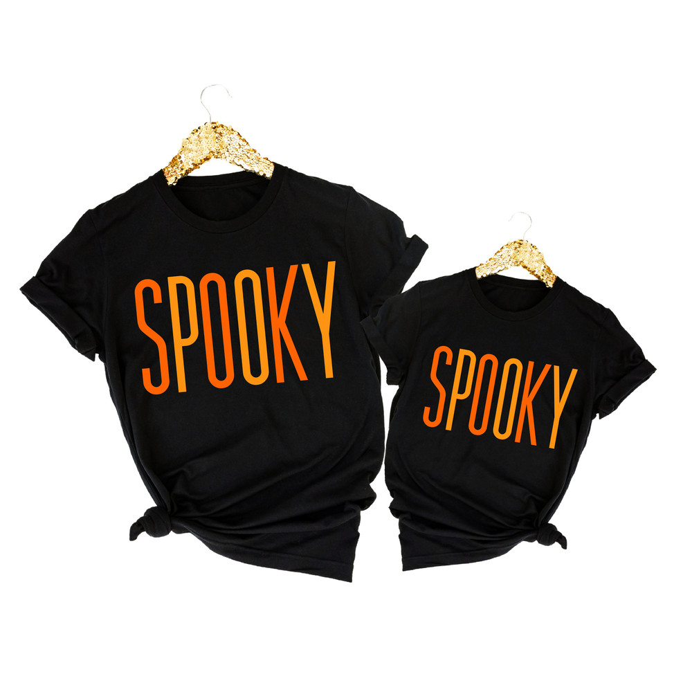 Spooky Halloween Shirt, Spooky Season Tshirt, Halloween Crewneck Sweatshirts - 4.jpg