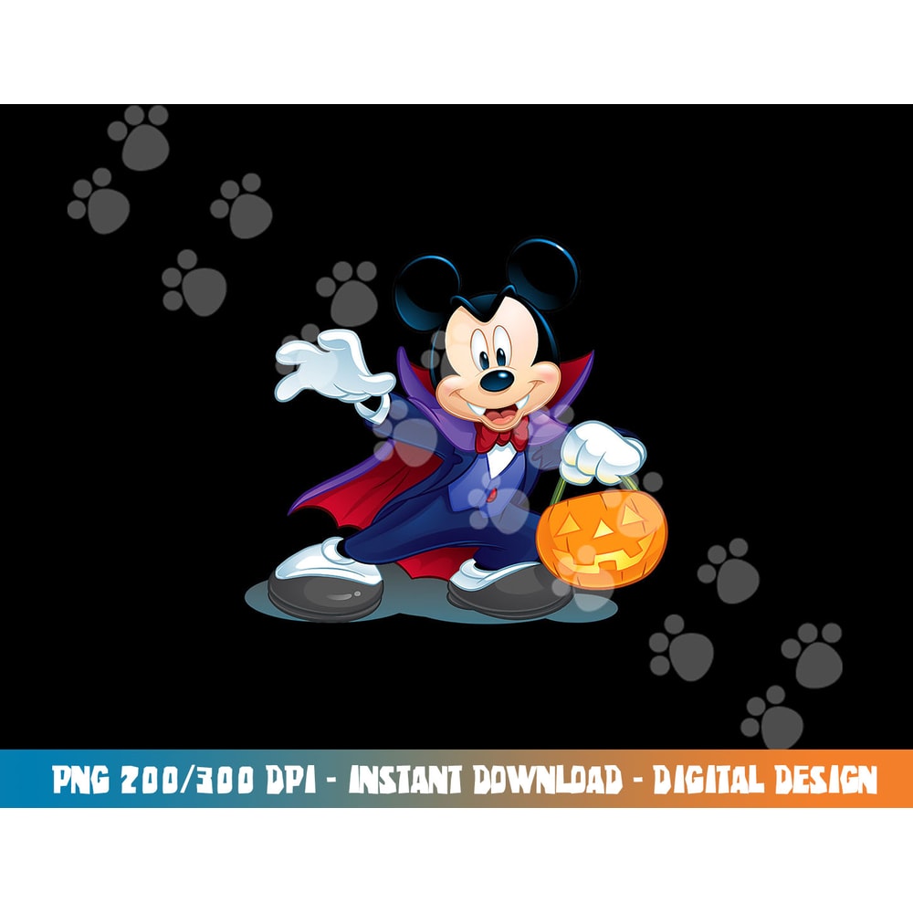 Disney Halloween Mickey Mouse Vampire png, sublimation copy.jpg