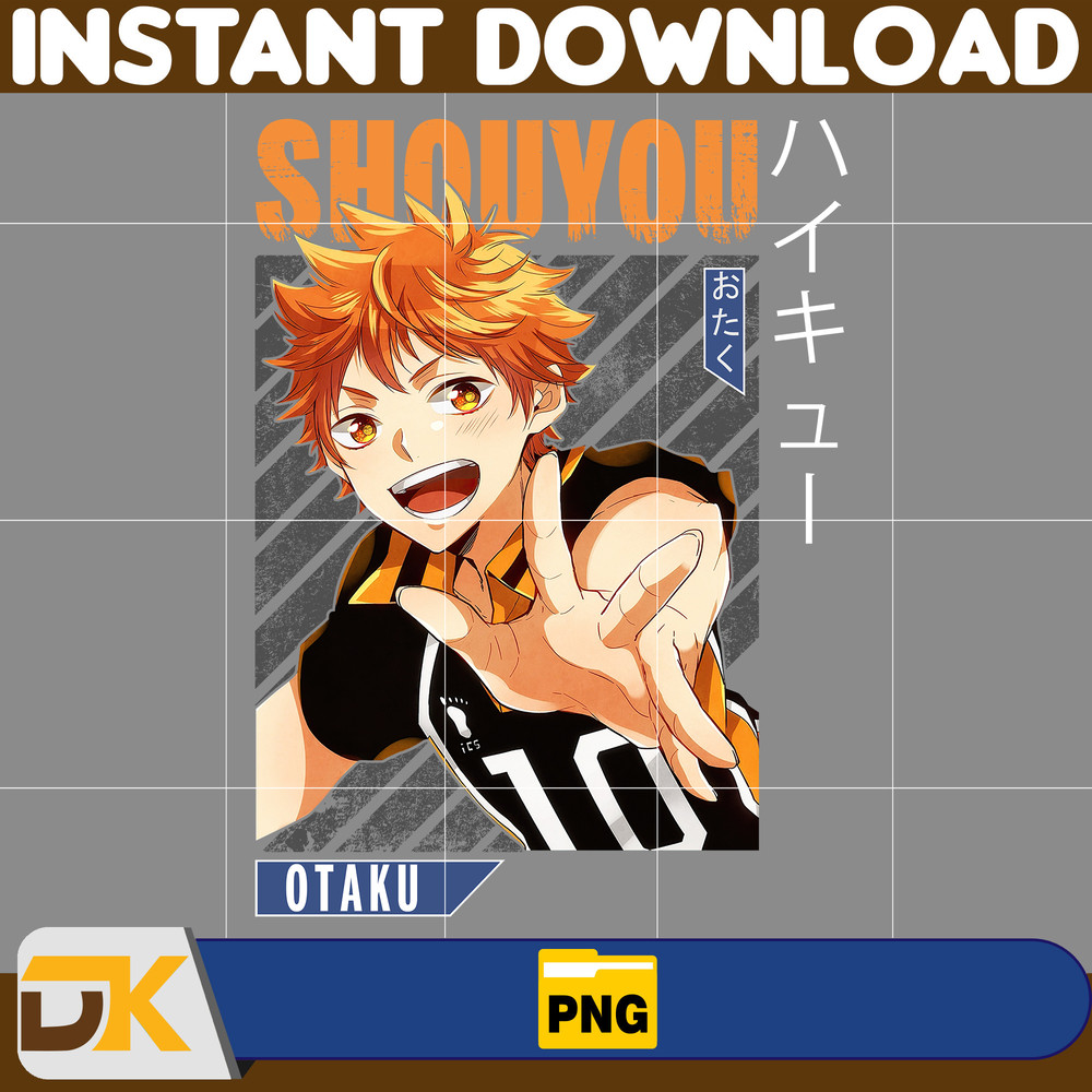 Shouyou Hinata Png, Anime Png, Japanese Png, Anime Silhouette Png, Anime Character, Anime Vector Files (9).jpg