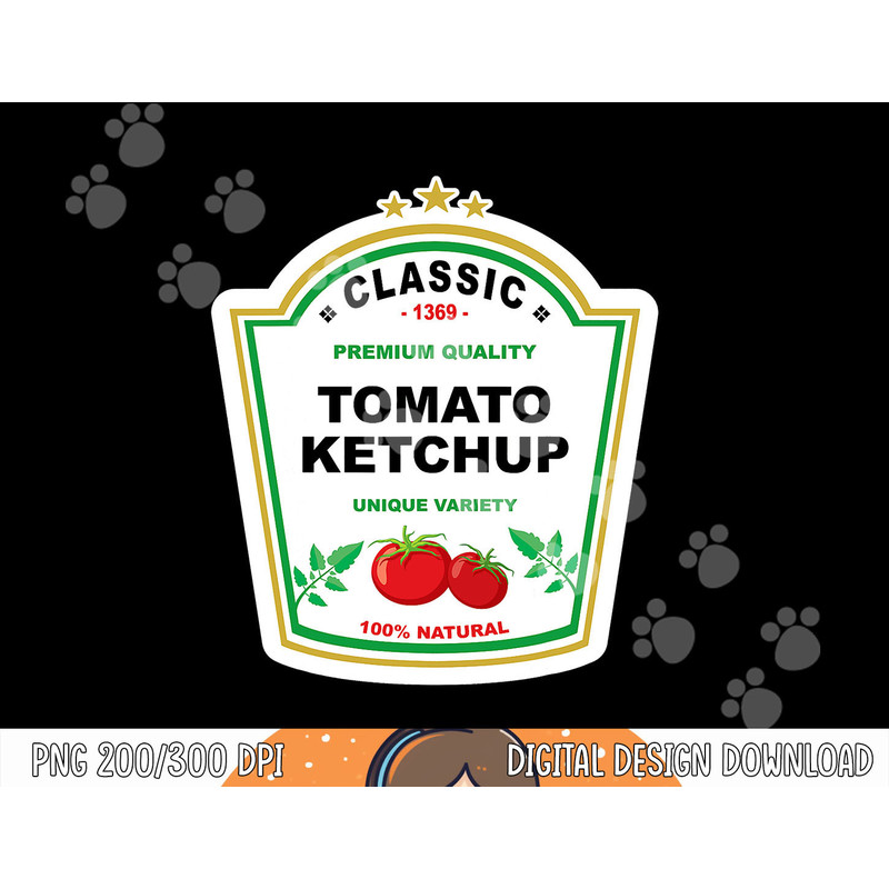 Ketchup Costume Matching Couple Group Halloween 2023 Ketchup png, sublimation copy.jpg