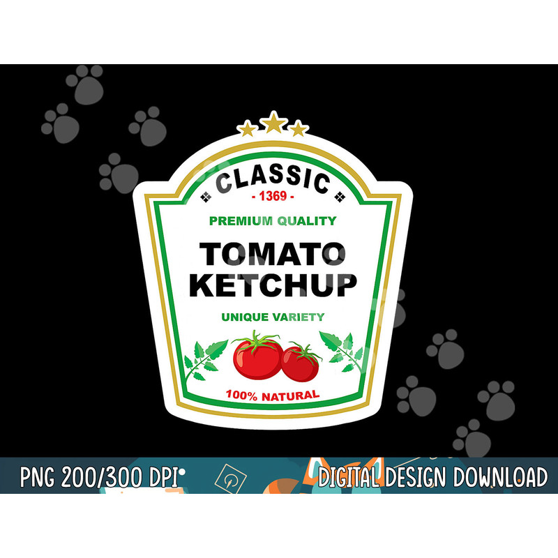 Ketchup Costume Matching Couple Group Halloween 2023 Ketchup png, sublimation copy.jpg