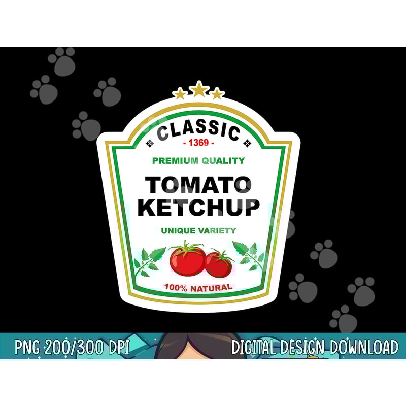 Ketchup Costume Matching Couple Group Halloween 2023 Ketchup png, sublimation copy.jpg