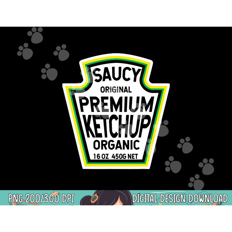 Ketchup Easy Halloween Costume Matching Group Couples png, sublimation copy.jpg