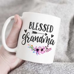 blessed grandma mug, grandma mug, gift for grandma, new grandma mug, mimi mug, mimi gift, grandma gift, grandma coffee