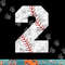 Kids 2nd Birthday Baseball Big Number Two 2 Year Old Boy Girl png,sublimation.jpg