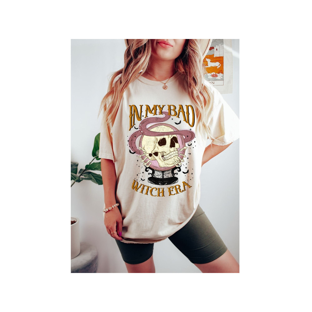 Comfort Colors ,In My Bad Witch Era ,Halloween Gift, Halloween Witches,HocusPocusShirt,FunnyHalloweenTee,HalloweenParty Tee,Halloween Tshirt - 1.jpg