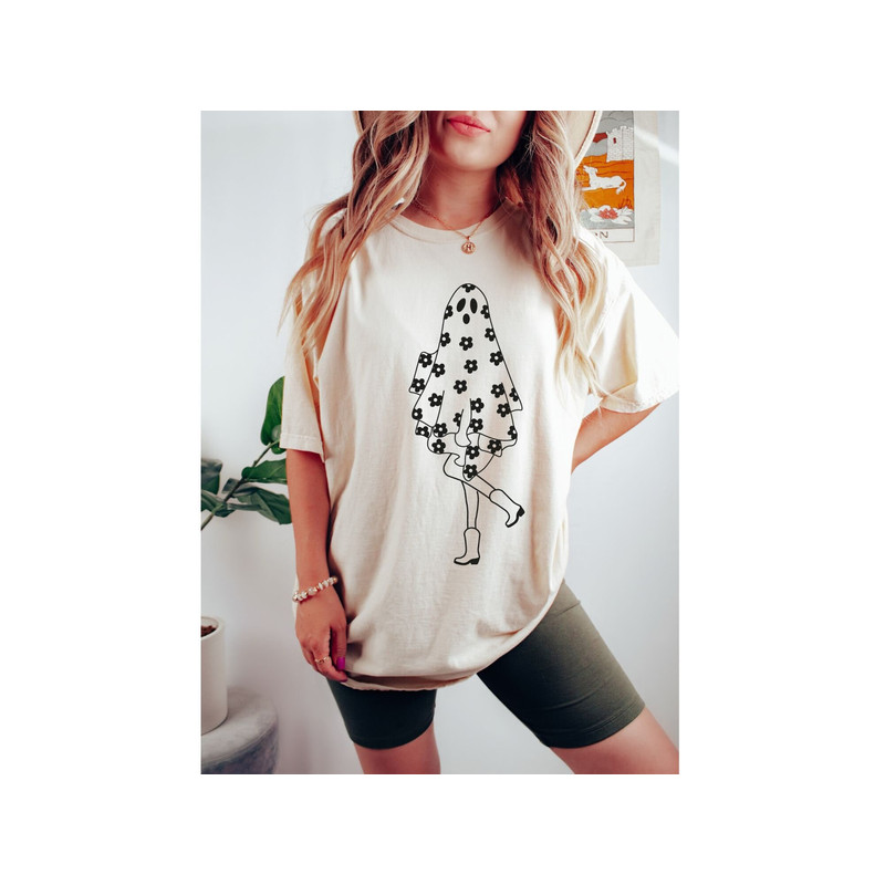 Comfort Colors FunnyGhost Shirt, Gift For Her, Cute Fall Shirt,Trendy Shirts, Trick Or Treat, Christmas Shirt,CuteGhost Shirt,HolidayApparel - 1.jpg