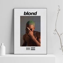 frank ocean poster blonde poster frank ocean tracklist  album cover poster  poster wall art, custom poster, home decor
