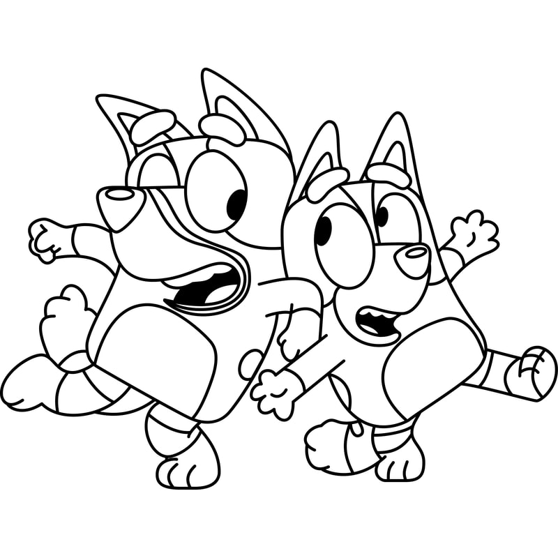 Bluey and Bingo outline.png