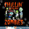 Kids Chillin With My Zombies Halloween Funny Zombie Boys png, sublimation copy.jpg